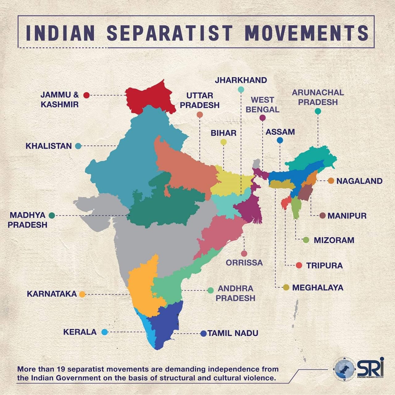 Indian Separatist Movements   Indian Sepratist Movements 