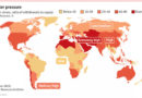 Water pressure across the globe