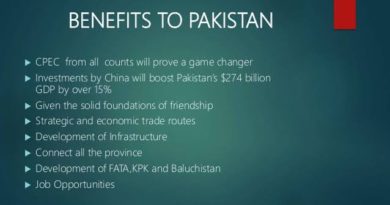 CPEC Benefits to Pakistan