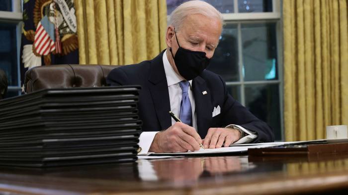 President Joe Biden extends fast bid to undo Trump’s policies